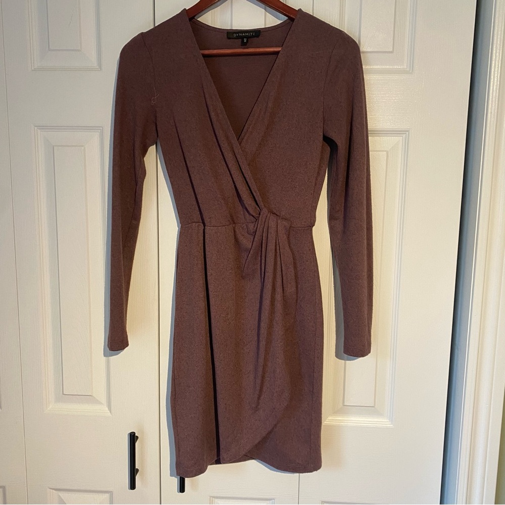 Dynamite wrap dress